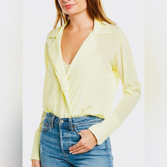 A.L.C. DIANA BODYSUIT - CANARY - Picture 2 of 7